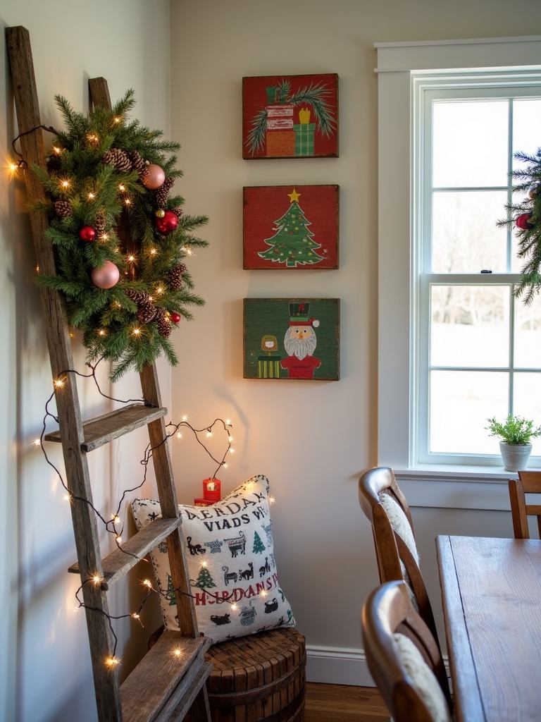 festive wall art ideas