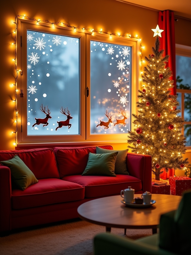 festive wall decals ideas
