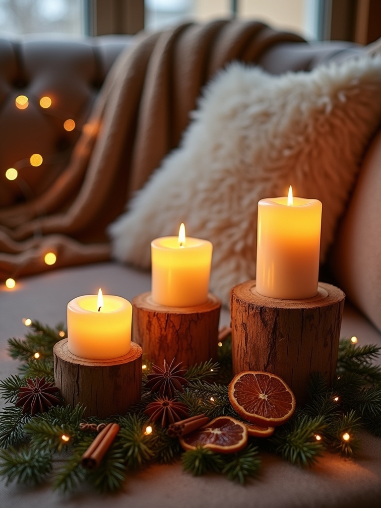 holiday scented candle holders
