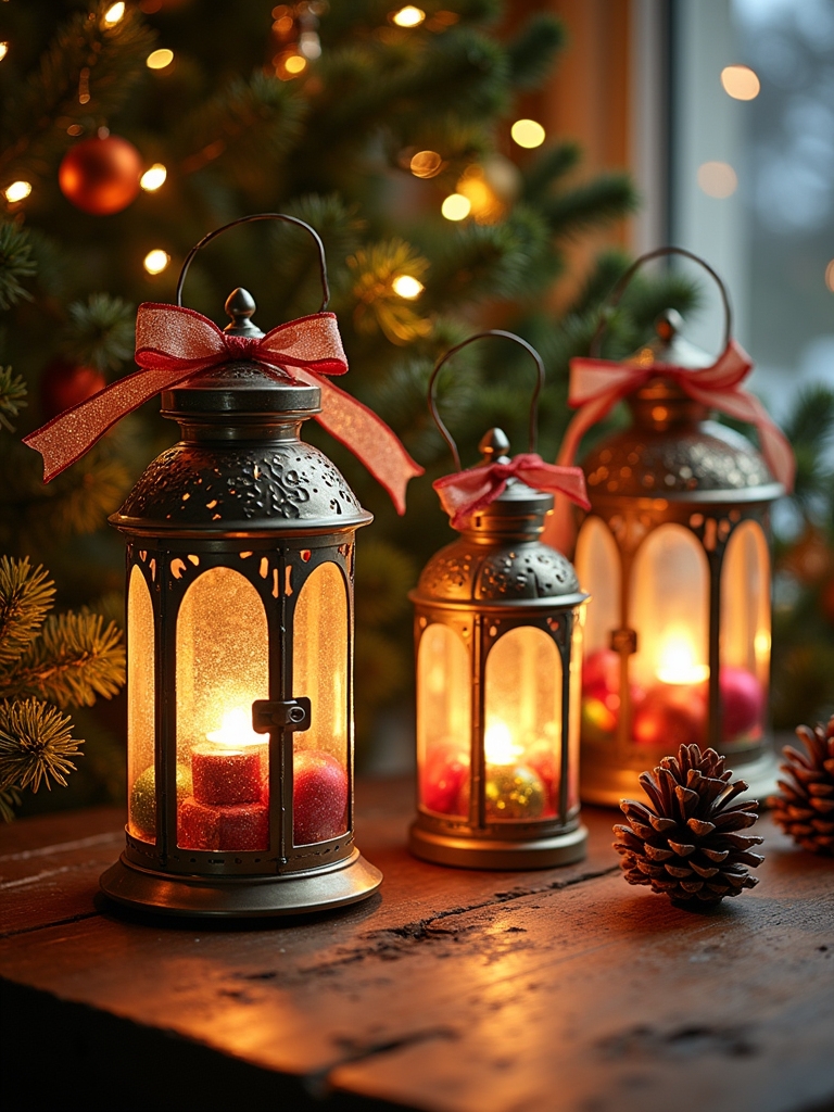 lanterns as creative gift holders