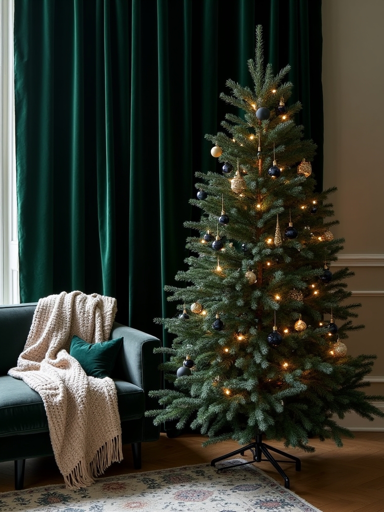 layered textiles for christmas