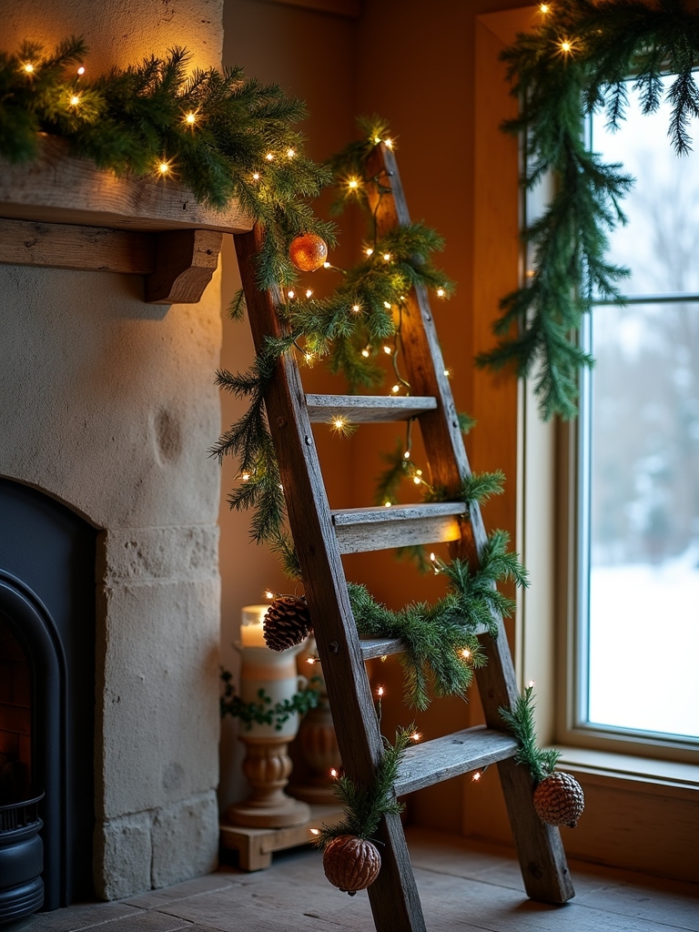 rustic charm holiday decor