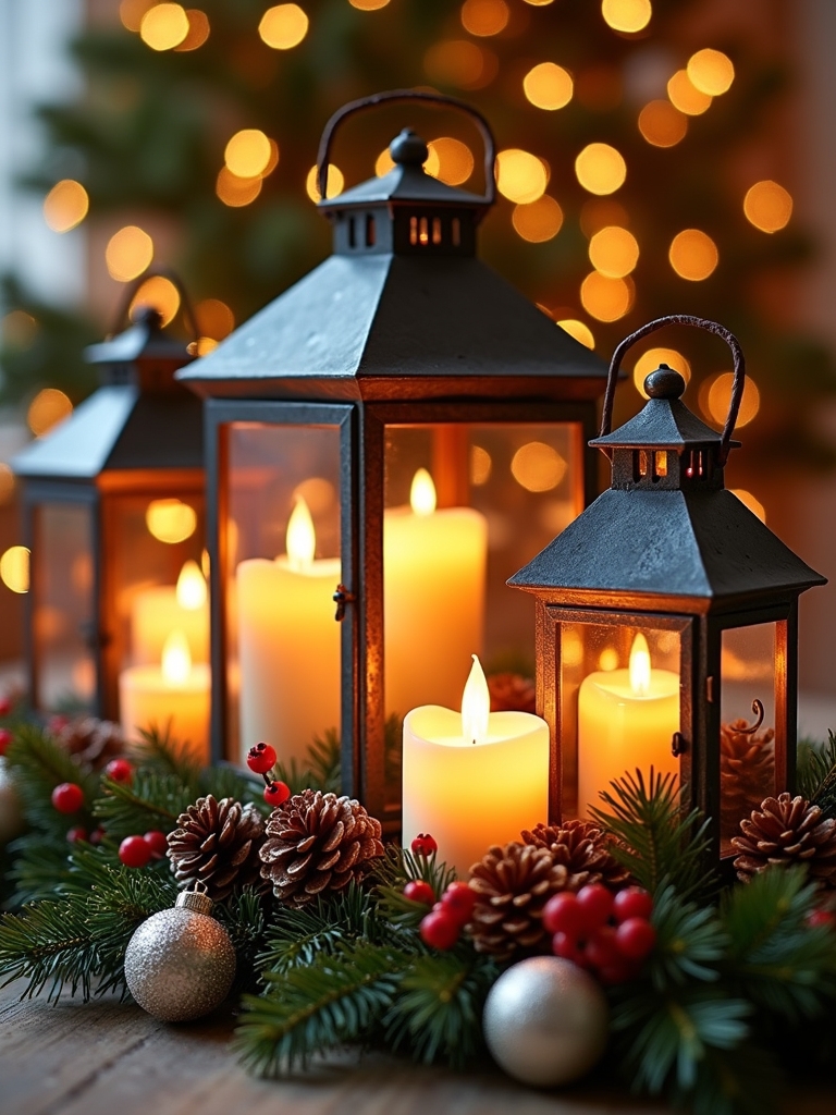 safe festive lantern displays