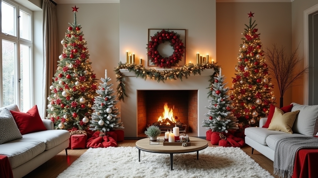 slim christmas tree inspiration