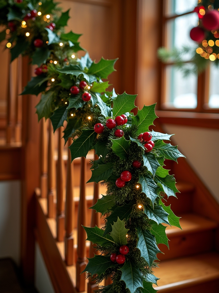 traditional holiday garland ideas