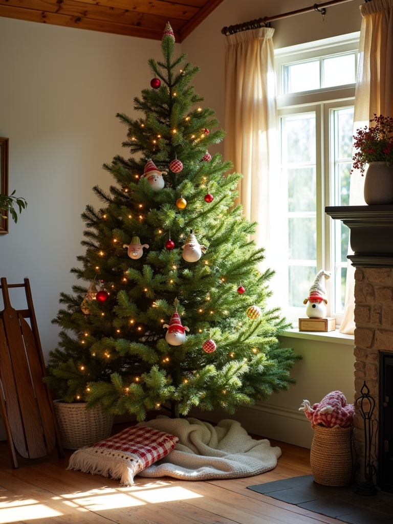 whimsical elf tree accents